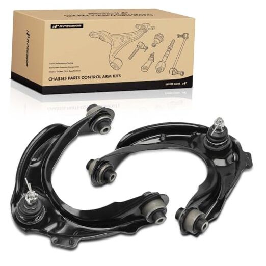 2 x Front Upper Control Arm, with Ball Joint & Bushing, Compatible with Acura