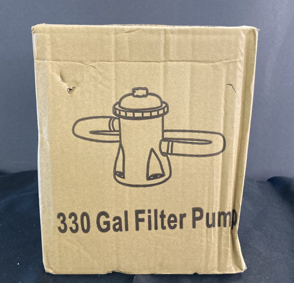 330 Gal. Above Ground Pool Filter Pump Replacement, Gray