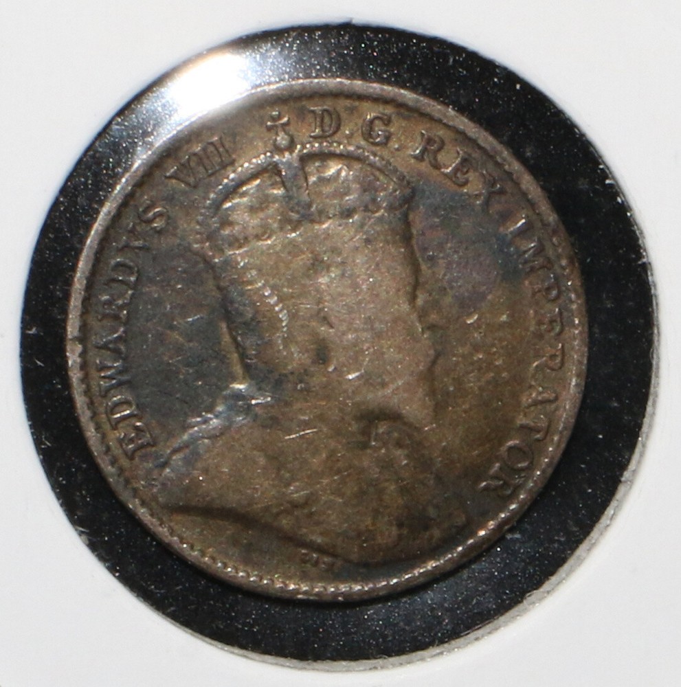 1903 Canada 5 Cent Silver Coin - 08151