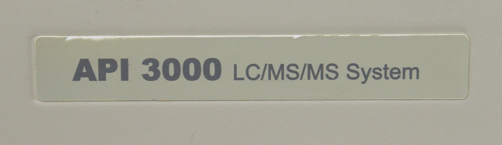 Applied Biosystems MDS Sciex API 3000 LC/MS/MS Mass Spectrometer System