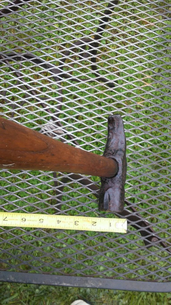 Antique Blacksmithing Hammer 1 lb 10 oz