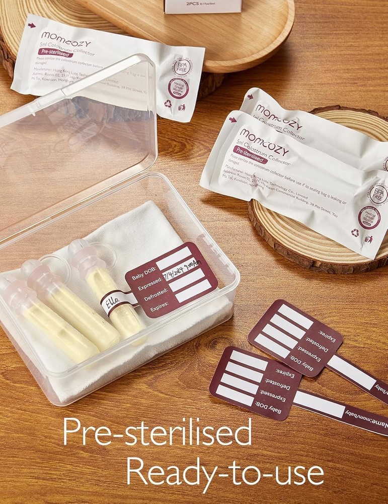 Breastfeeding Made Easy: Reusable Colostrum Collector Set