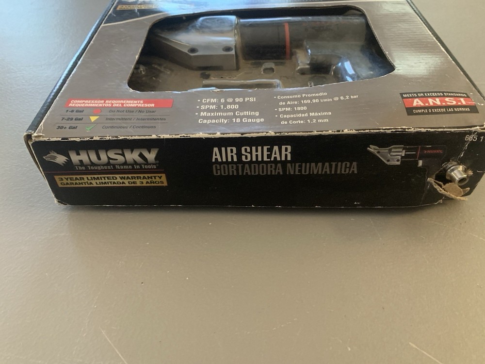 Husky Air Shear New Never Used