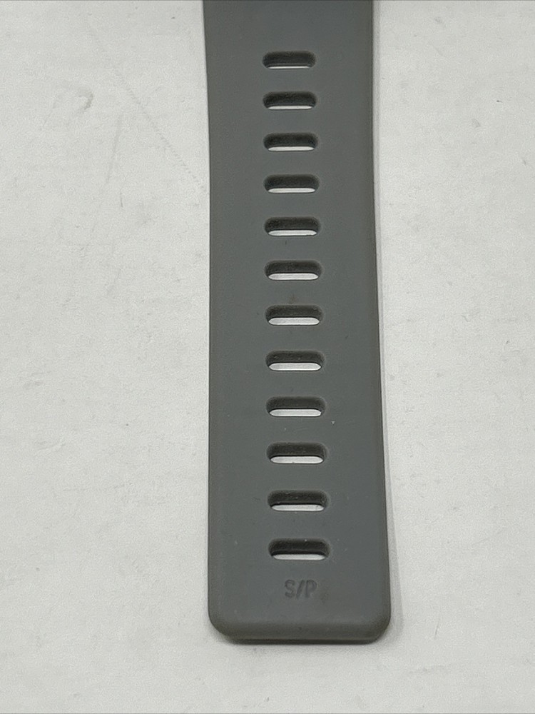 Fitbit Versa Smart Watch FB504 Black Grey Bundle Complete w/ Charger Tested