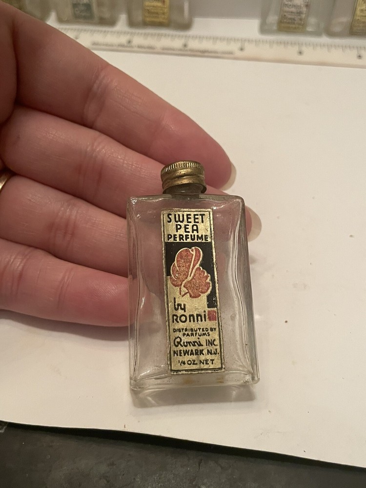 Vintage Mini Perfume Bottles By Ronni Lot (7) - Empty