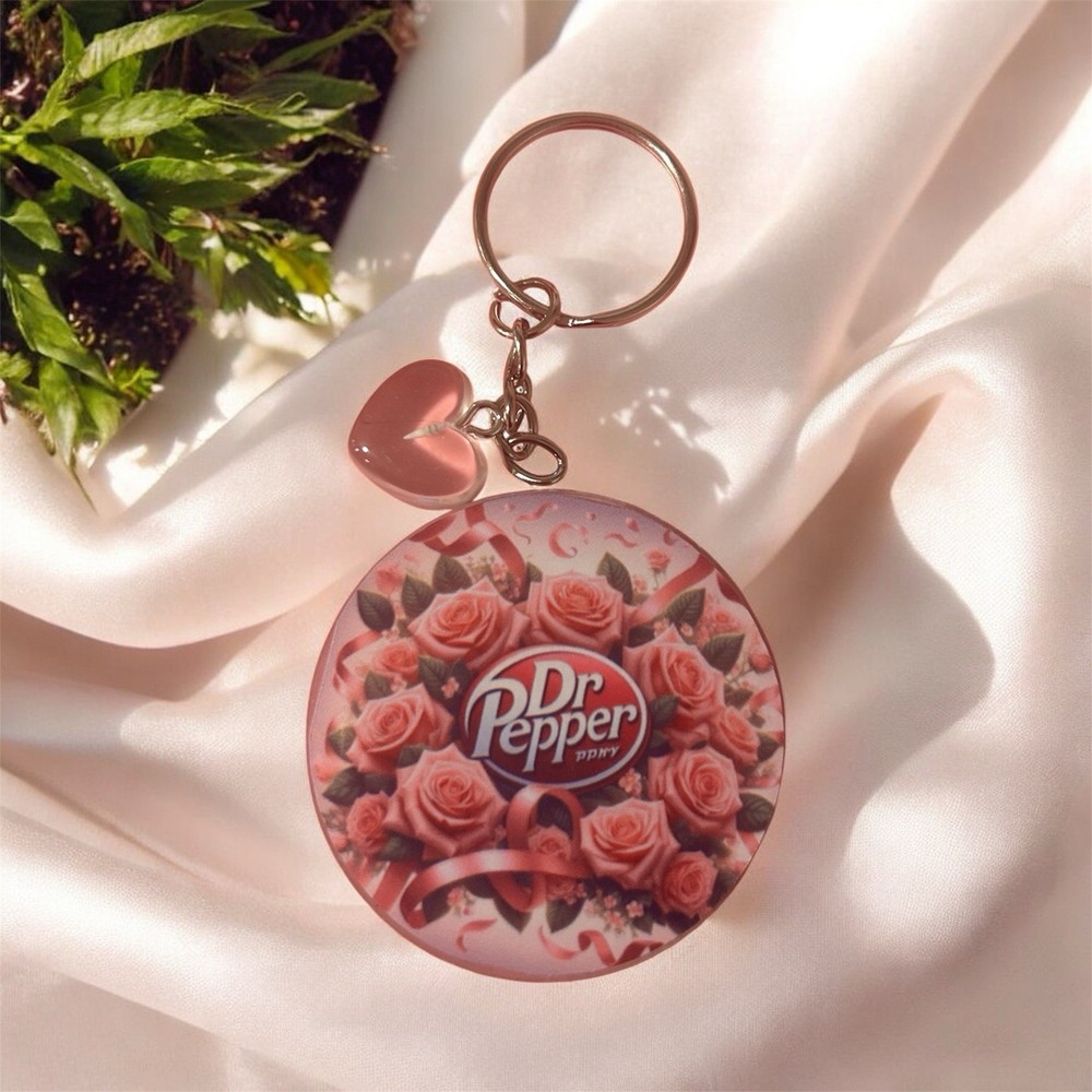 Dr Pepper Handmade Key Chain