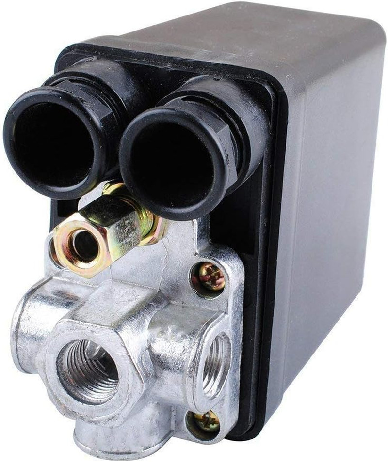 Central Pneumatic Air Compressor Pressure Switch Control Valve with 1/4"PT Threa
