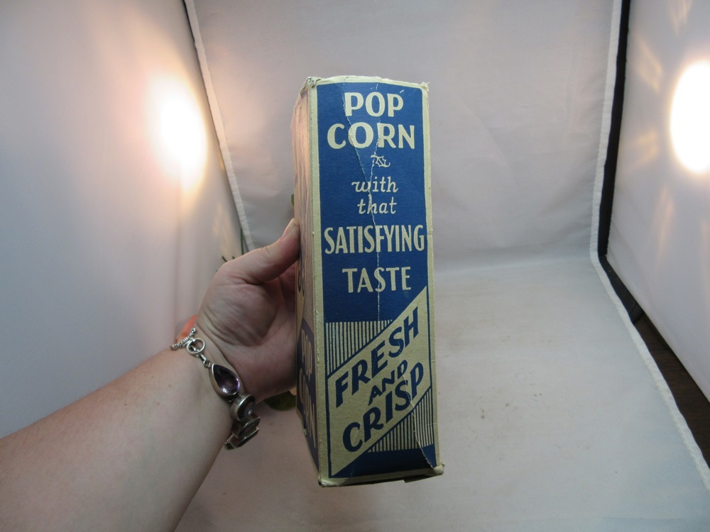 1937 French Fried Pop Corn box