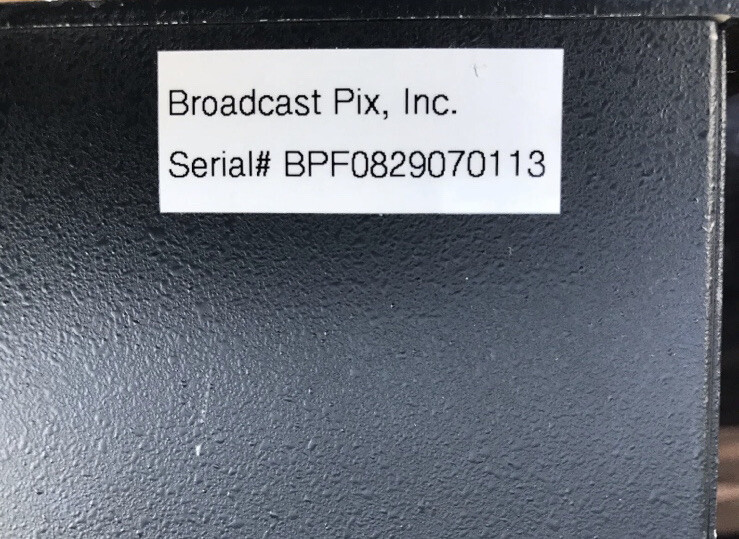 Broadcast Pix Video Control Switcher Ibob Intelligent Break Out Box
