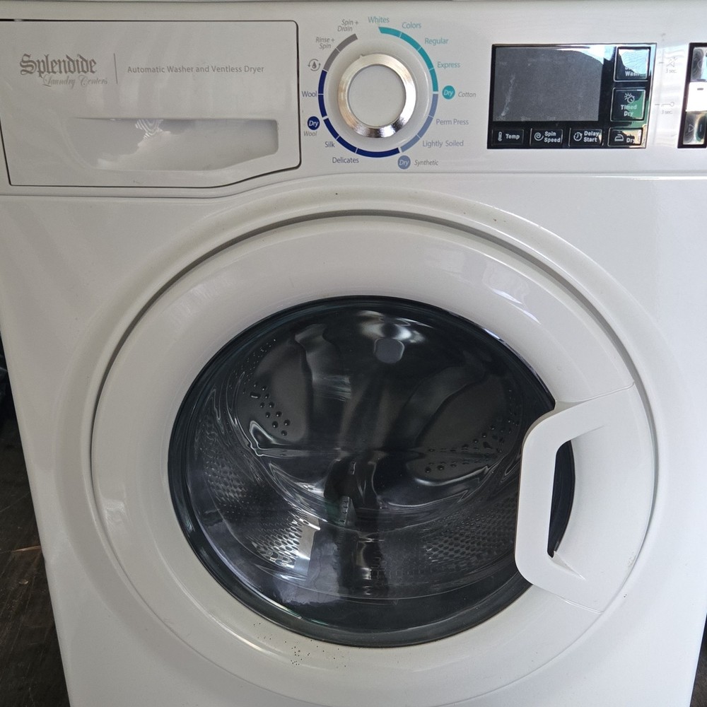 Splendide WDC7200XCD Front-Loading Electric Washer Dryer Combo White