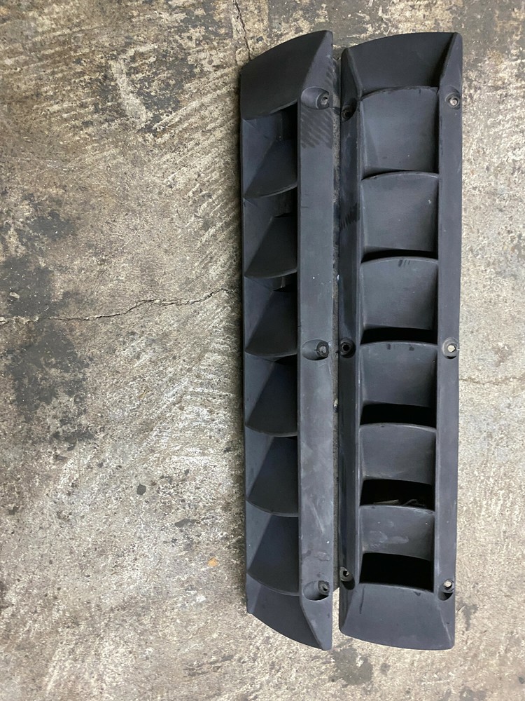 Marine Boat Side Panel Covers Plastic BLACK (PAIR)