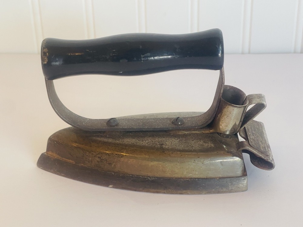 Vintage Hotpoint Edison Electric Iron | Vintage Decor | Solid Iron Heavy