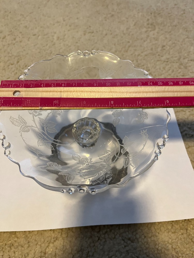 VIMTAGE BOARDMAN CANDY DISH STERLING PEDESTAL