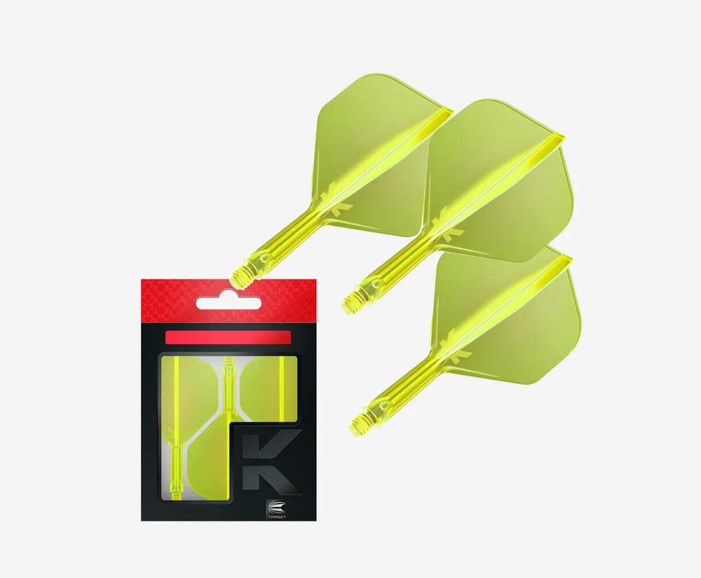 Target K-Flex Flight System No. 2 Short Neon Yellow