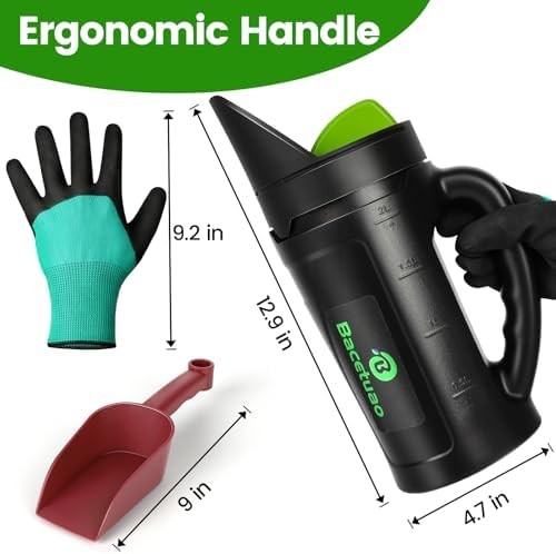 Adjustable Hand Spreader for Seed, Fertilizer