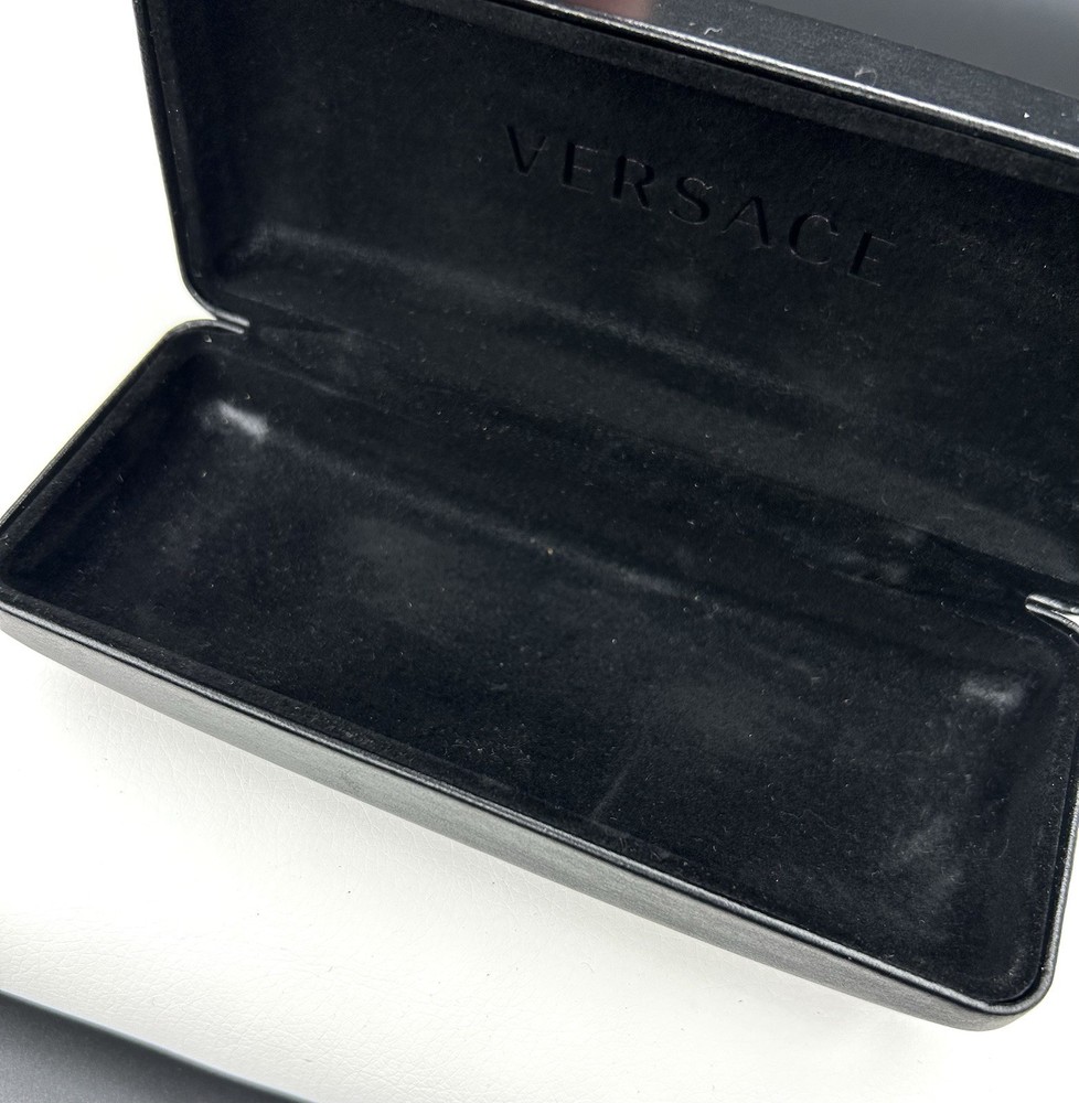 Versace Authentic Hard Eyeglasses Case only in Black