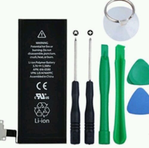 1430 mAh High-Quality Replacement Battery for Apple iPhone 4S + Tools