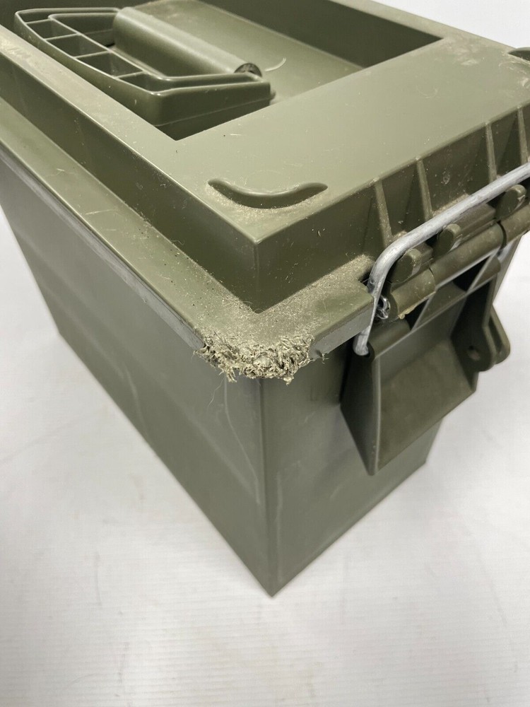 Polymer Ammunition Field Box Can Carrying Case Organizer Heavy Duty Storage