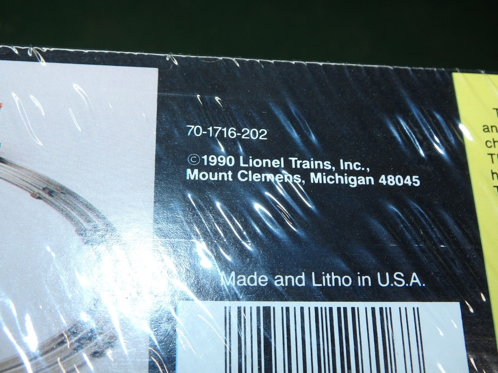 LIONELVILLE 11716 CIRCUS SPECIAL COMPLETE TRAIN SET. SEALED