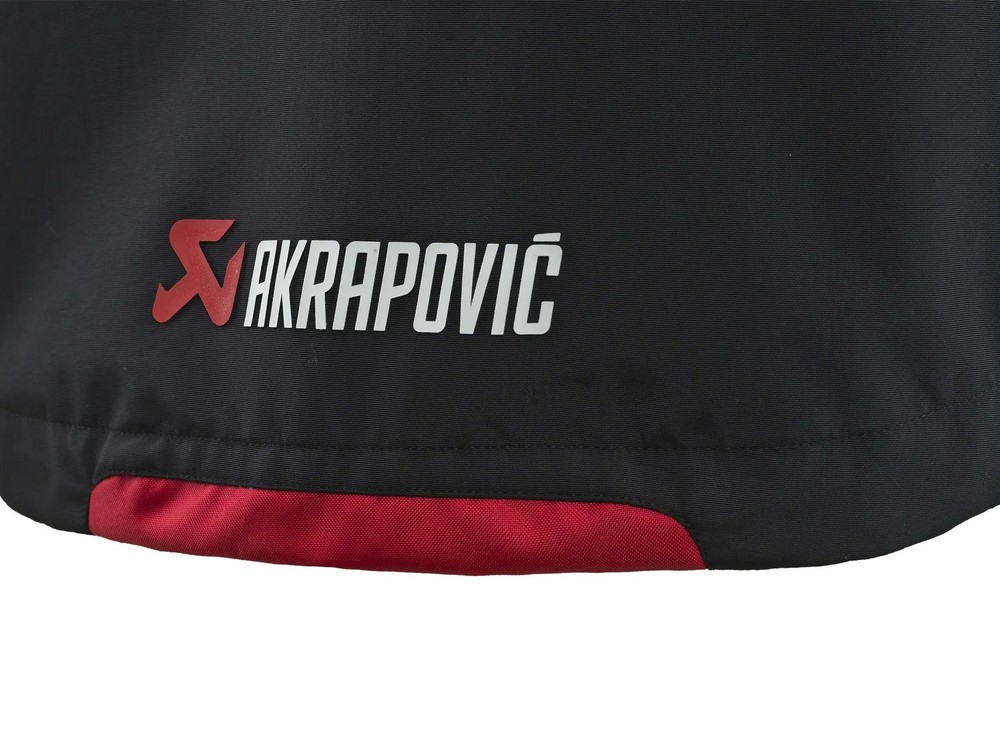 Akrapovic Corpo Womens Rain Jacket Black