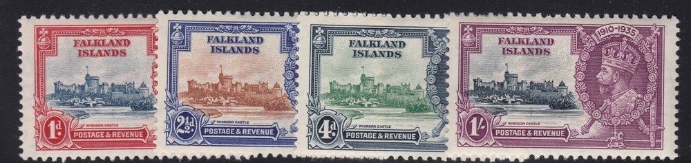 Falkland Islands         77 - 80        MH OG