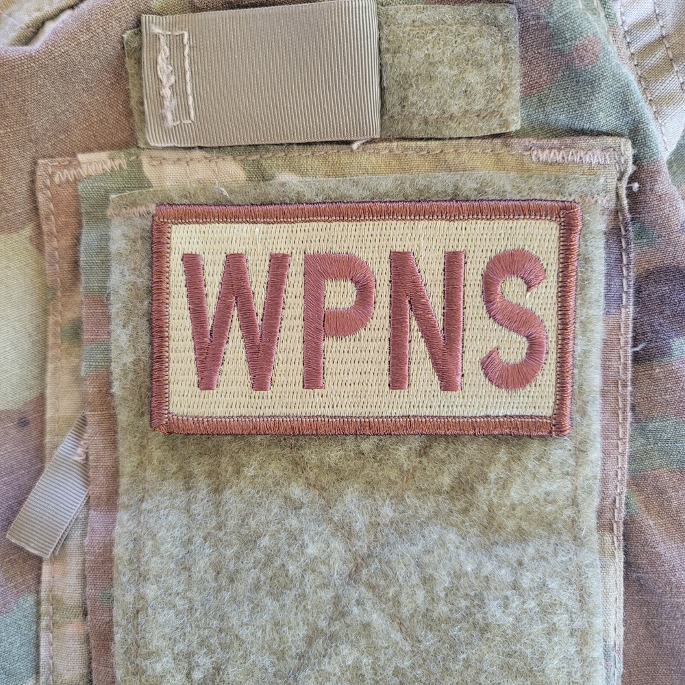 WPNS Duty Identifier Tab / USAF OCP Air Force Patch