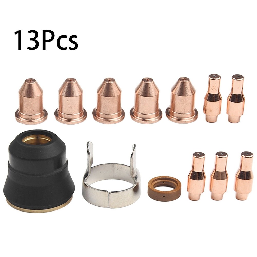 13x For Harbor Freight Titanium Plasma Cutter Nozzle& Electrode Replacement-Kit