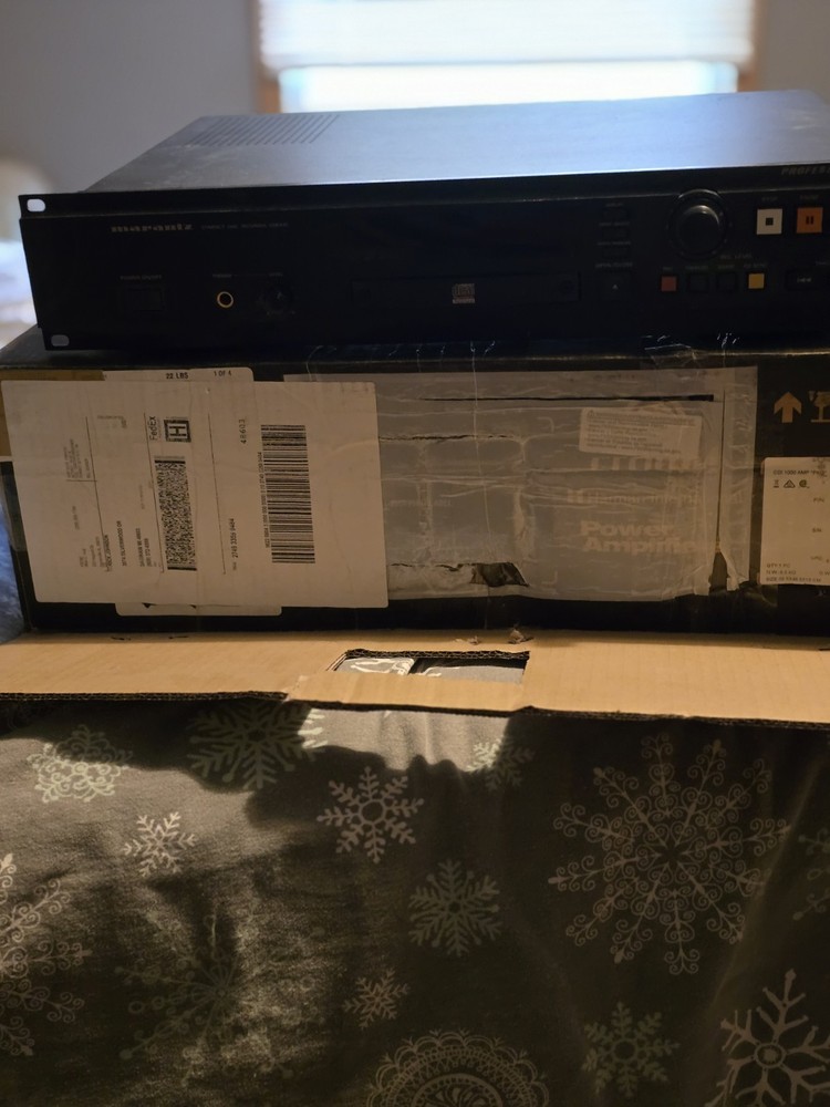 Marantz Professional Compact Disc/CD Recorder Model:CDR630U