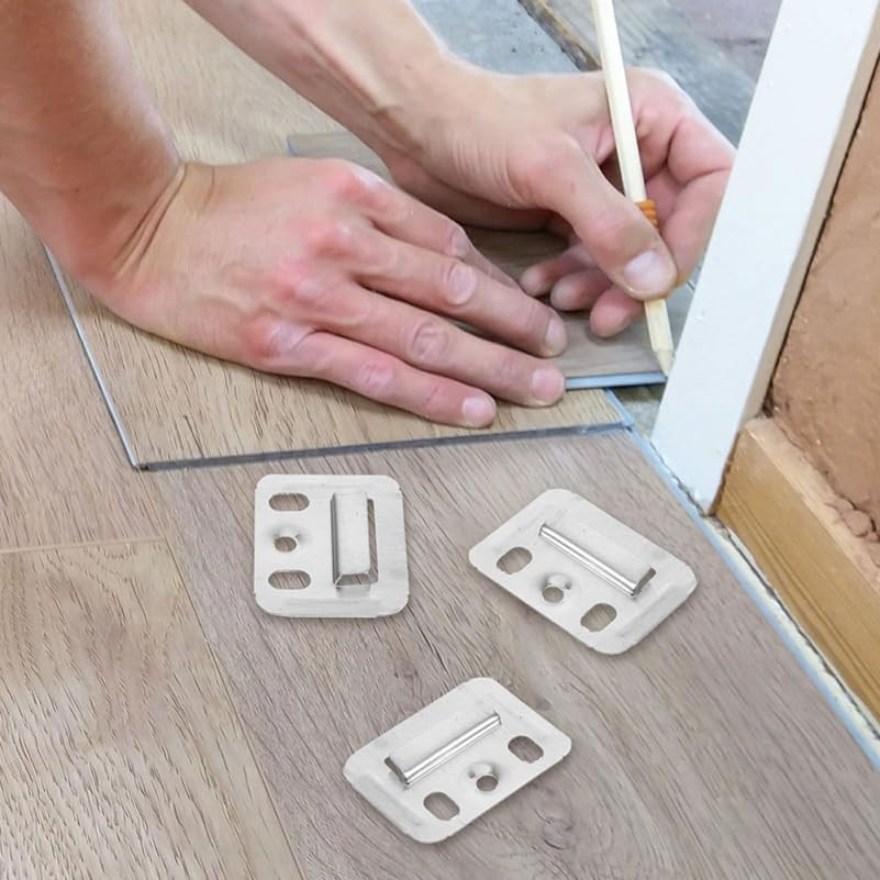 100Pcs Wall Buckle Interlocking Hanging Bracket Couch Clips Wall Panel Fixings F