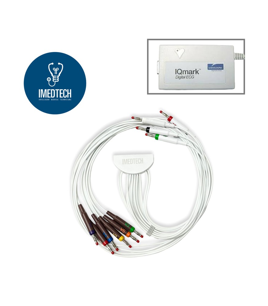 Midmark IQmark EKG Cable replacement - Same Day Shipping