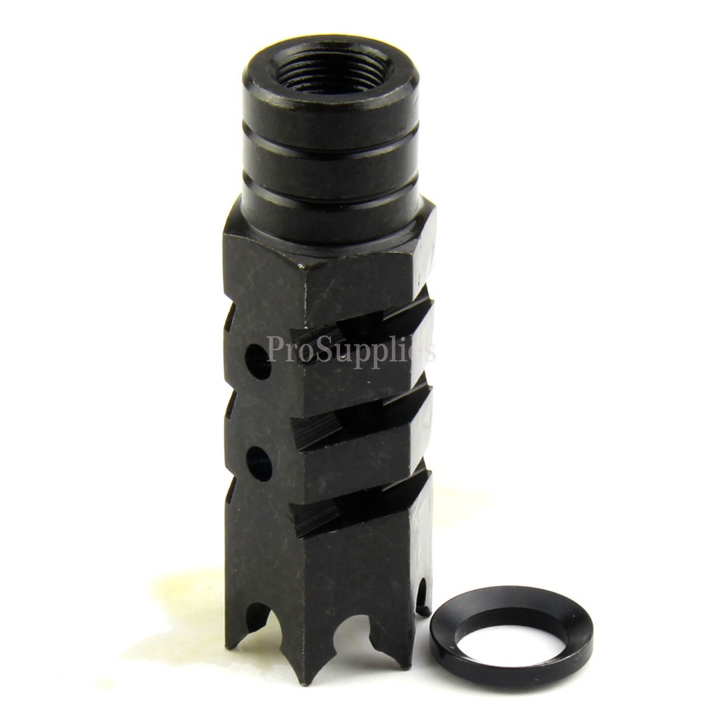 Shark Muzzle Brake 1/2" x 28 Thread .223 /w Crush Washer