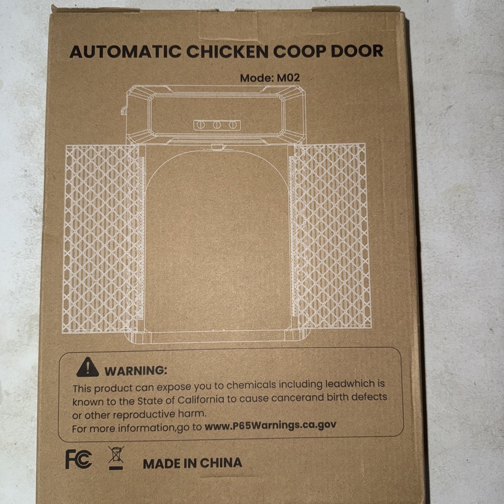 Automatic chicken coop door