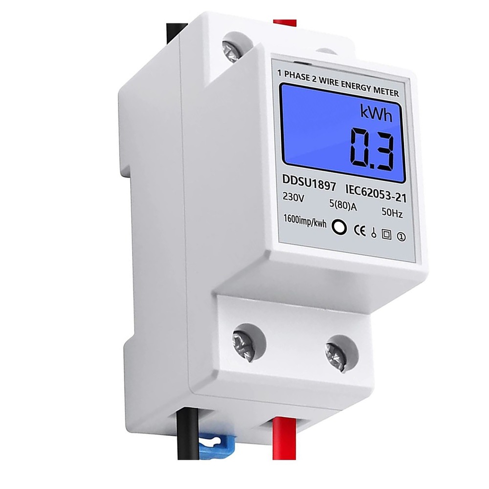 Electricity Meter Energy Meter 220V Electronic Single Phase Backlight