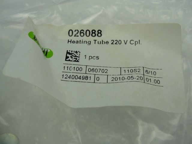 Buchi 026088 Heating Tube 220 V