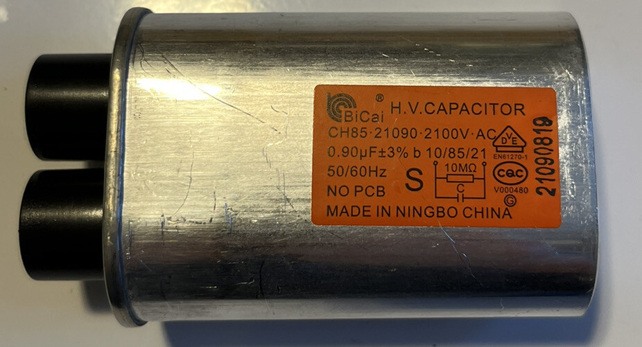 OEM GE MICROWAVE CAPACITOR WB27X11214