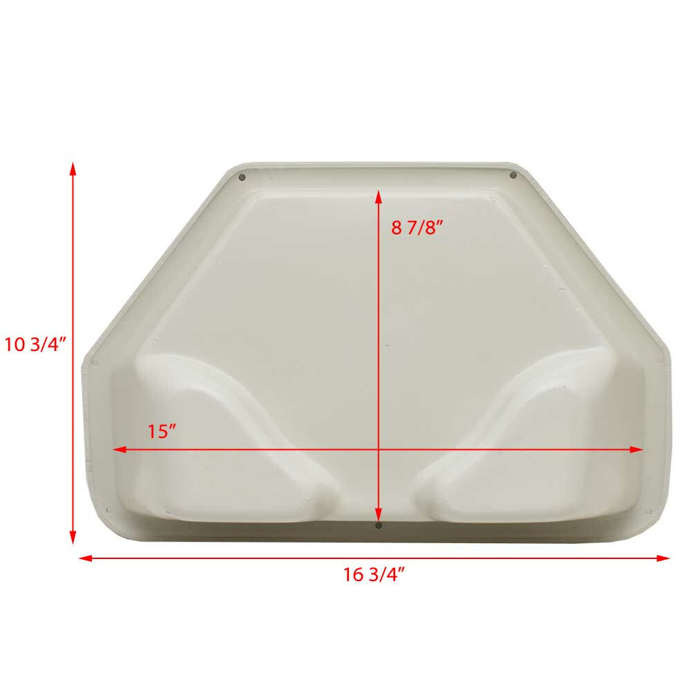 Crownline Boat Cup Holder Panel 62844 | Moonstone White