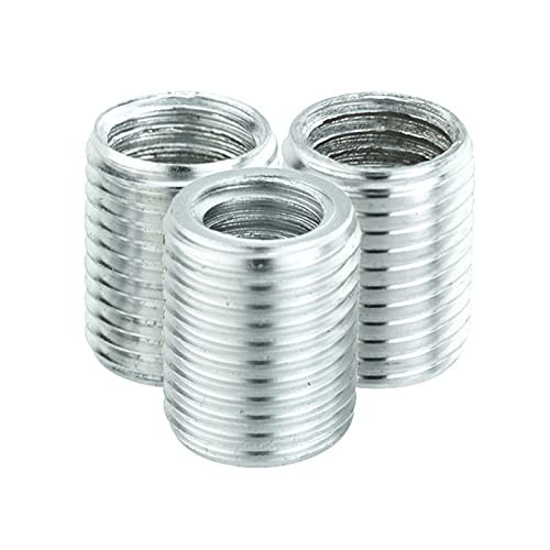Automatic Shift Knob Adapter Aluminum Gear Shifter Handle Thread Screw Silver