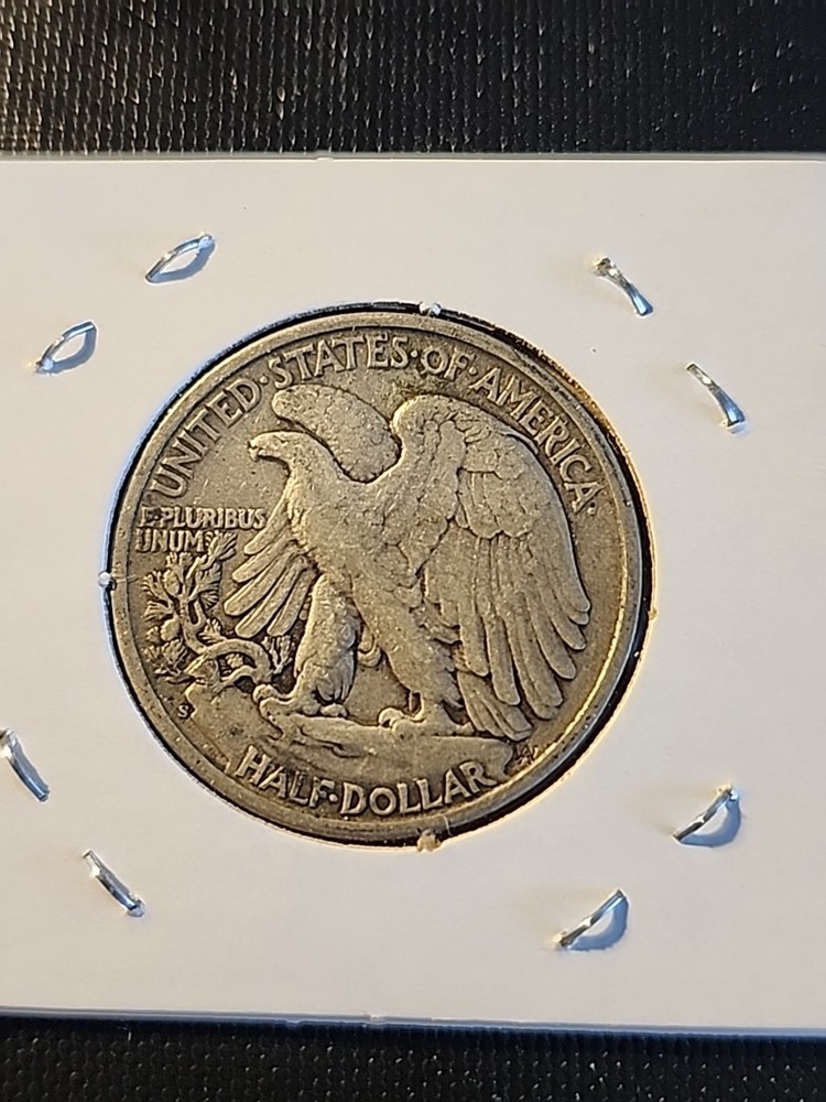 1945-S Walking Liberty Half Dollar In Fine Condition