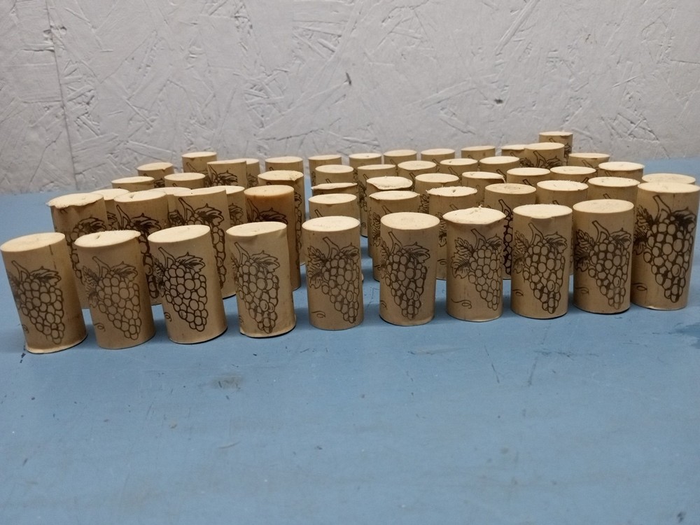Lot of 54 Grape Wine Corks (LL)