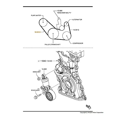 PY01-15-908 Serpentine Belt