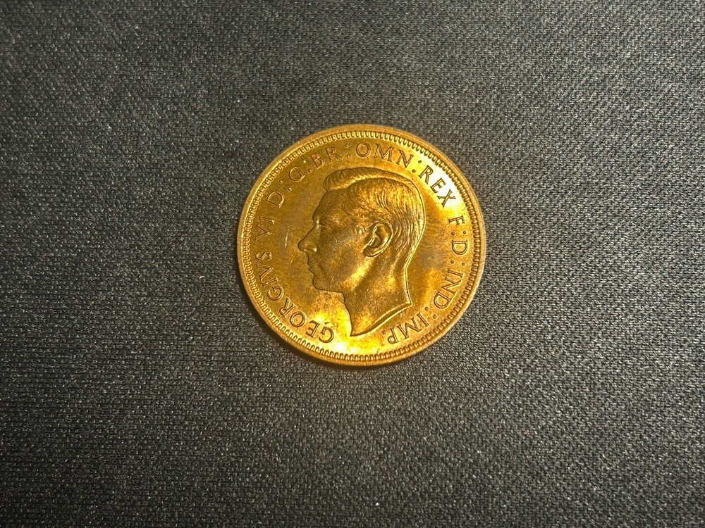 1942 Great Britain Half Penny BU