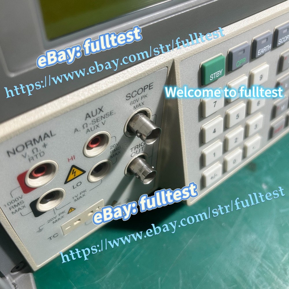 1PCS FLUKE, 5500A Multi functional Multi product Calibration Instrument-fulltest