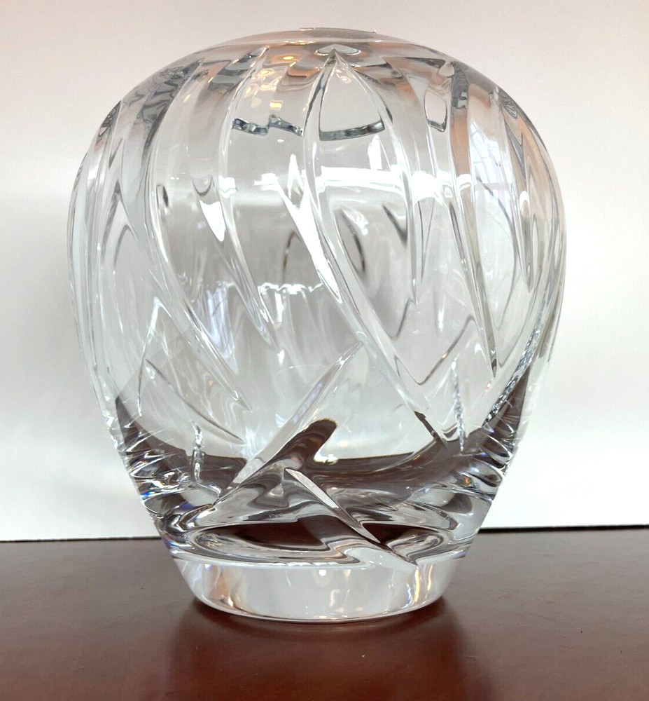 Bohemia Crystal Vase 8"