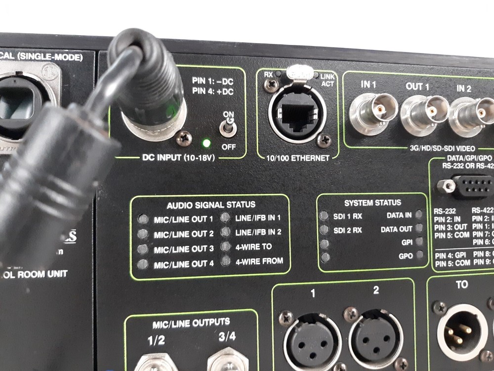 Pair of Studio Technologies LL3GCR-032 Control Room Unit Ears AC Adapter*TESTED*