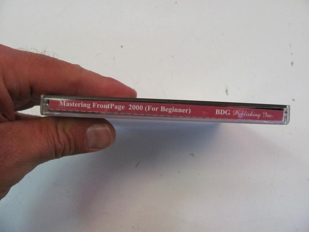 Mastering FrontPage 2000 PC CD ROM Windows/Mac