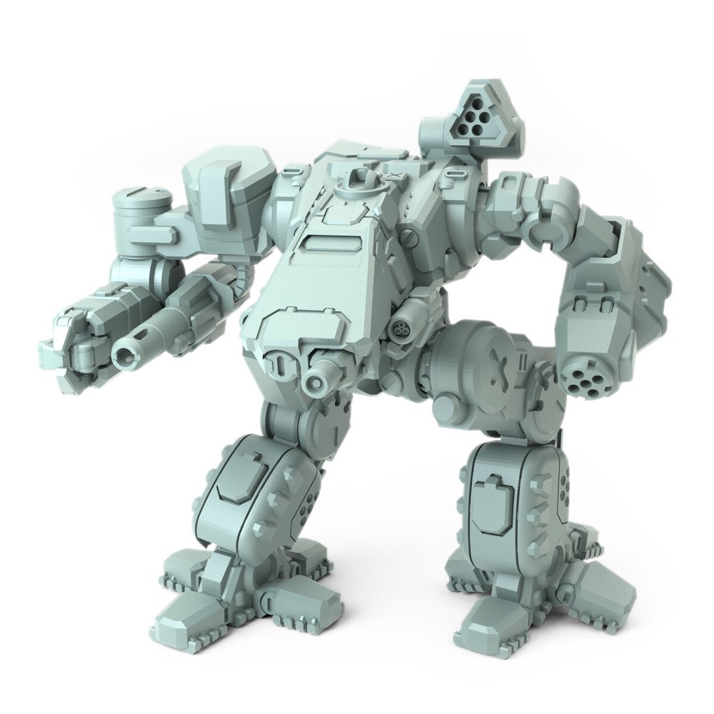 Bushwacker Miniature Compatible with Battletech MWO