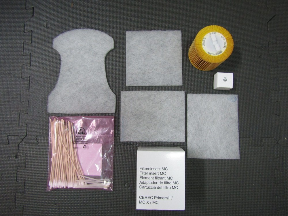 Sirona Cerec Primemill / MC X / MC  Maintenance Filters, Sponges