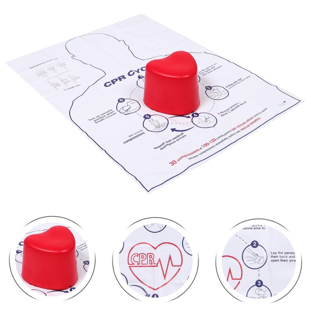 Cardiac Training Model Cpr Compression Tool Hands-only Practice Equipment