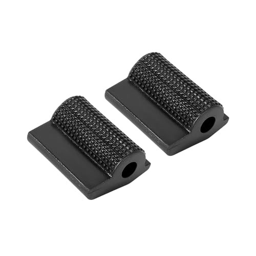 2pcs Universal Black Gear Shift Shifter Case Boot Protector Cover Rubber Pad