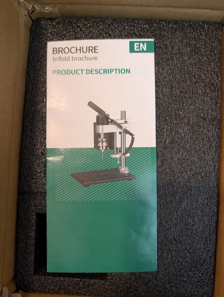 200W Mini Benchtop Drill Press B10 Chuck